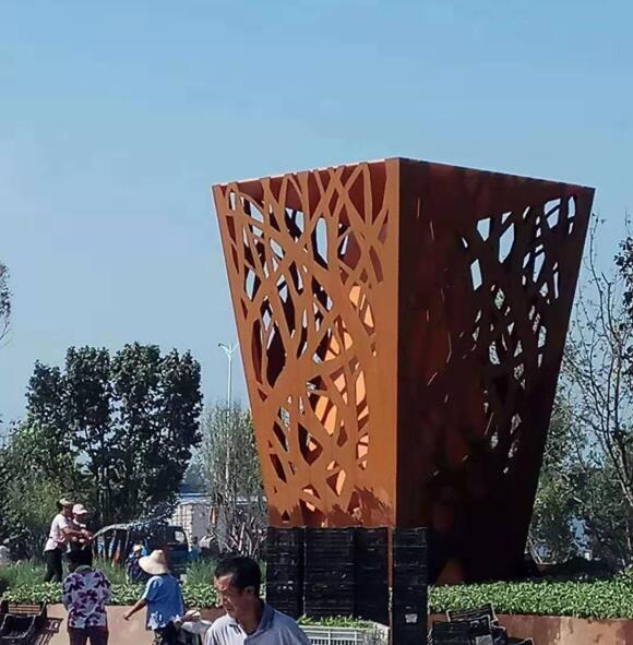 福建耐候钢板雕塑