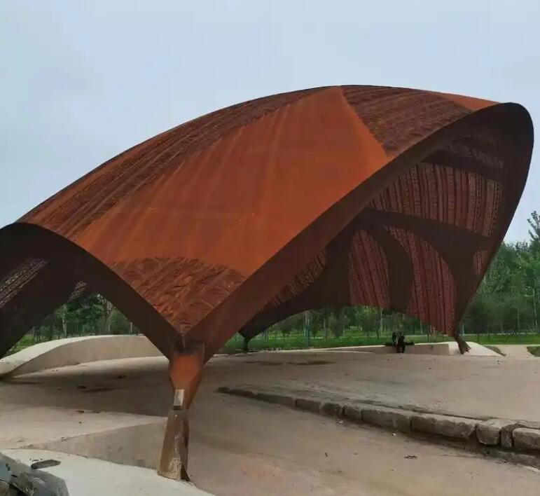 福建耐候钢板精神堡垒